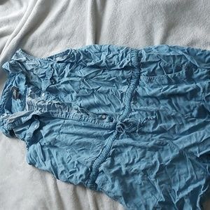 Jordache Denim-look Romper